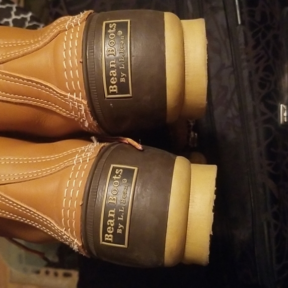 L.L. Bean 8" Duck Boots Brown Tan 10M Mens - Picture 8 of 8